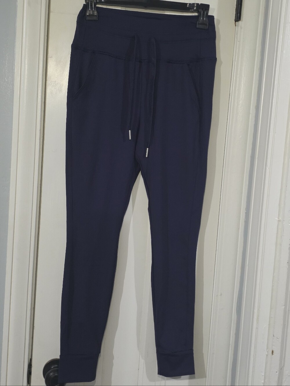 Halara SoftlyZero High Waisted Leggings Jogger Pants Navy Blue - XS Petite NWOT